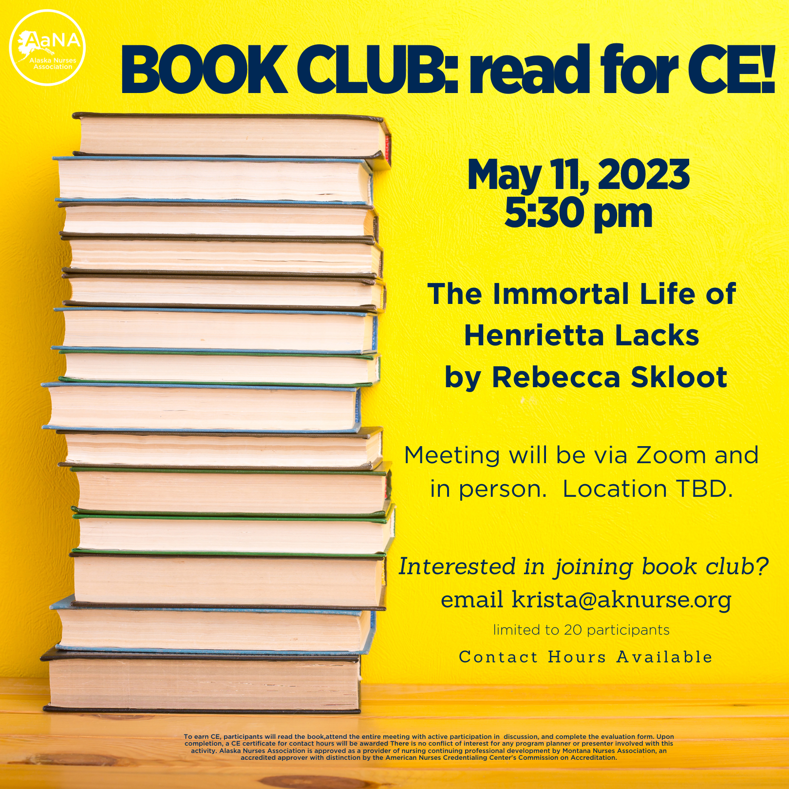 Book Club:  The Immortal Life of Henrietta Lacks
