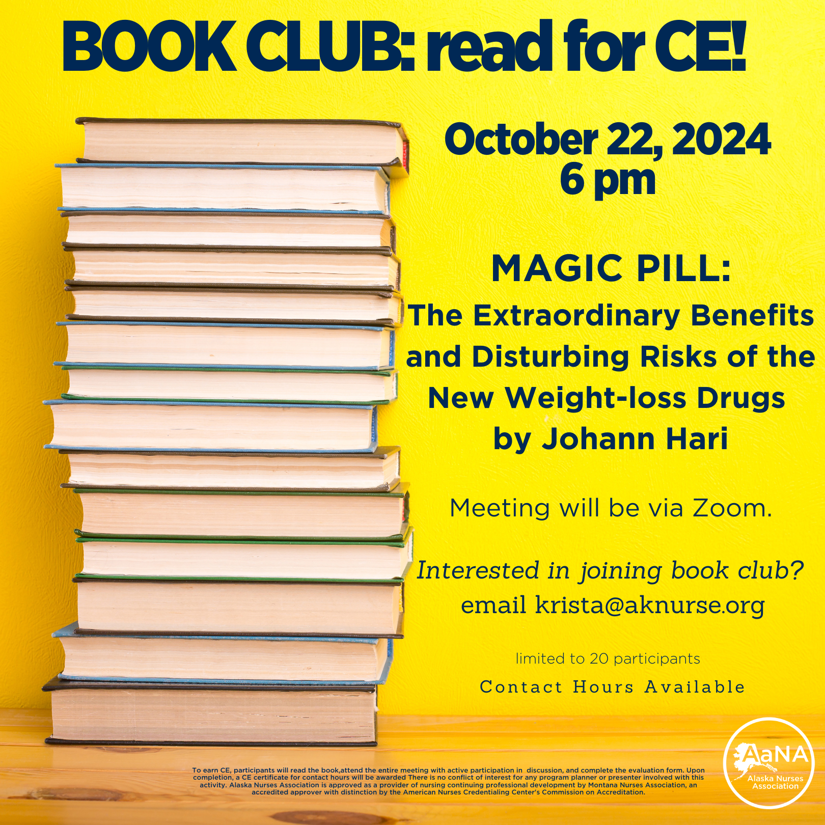 Book Club:  Magic Pill