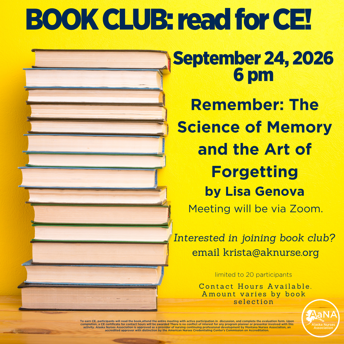 Book Club:  Remember